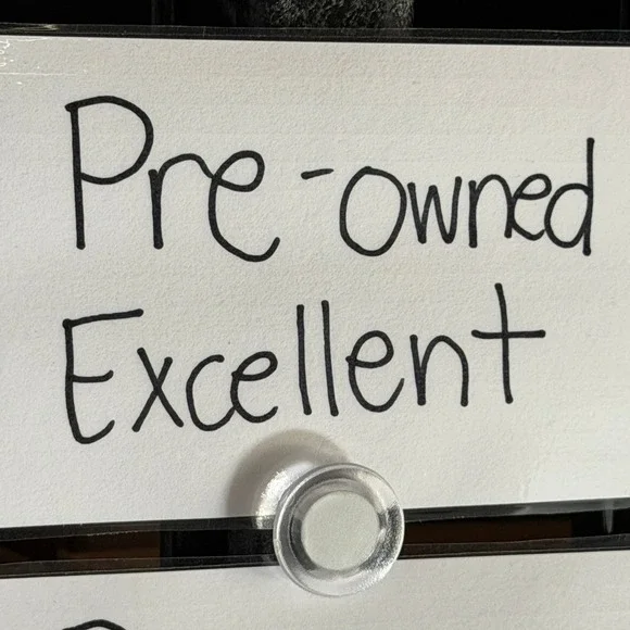 OAT New York Black High Rise Wide Leg Raw Hem Pants P0004-SJMX Size 2/26 - Picture 13 of 15